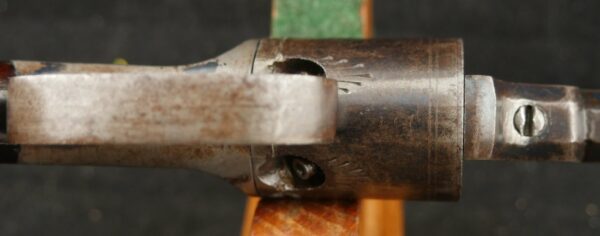 079-0823-8518, RARE ELLS PATENT .31 CAL PERCUSSION POCKET REVOLVER. BUY NOW - Image 2