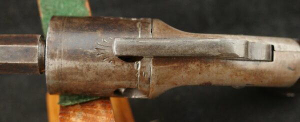 079-0823-8518, RARE ELLS PATENT .31 CAL PERCUSSION POCKET REVOLVER. BUY NOW - Image 13