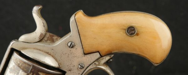 079-0923-8532, British Bulldog 5 shot revolver with original bone grips. BLOWOUT - Image 21