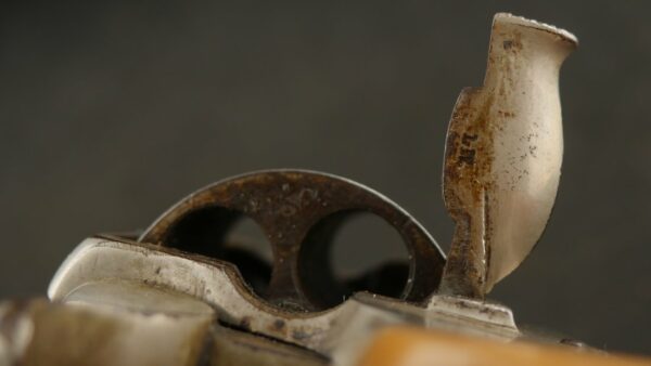 079-0923-8532, British Bulldog 5 shot revolver with original bone grips. BLOWOUT - Image 5