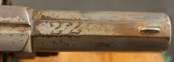079-0923-8532, British Bulldog 5 shot revolver with original bone grips. BLOWOUT - Image 6