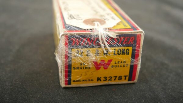 KG79-0823-0103, VINTAGE FULL BOX OF 98GR. WINCHESTER .32 SMITH & WESSON. BUY NOW - Image 3
