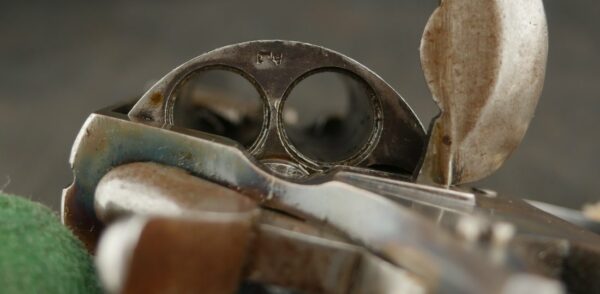 GR79-0923-4823, Belgium copy of a Webley DA Revolver. 44 cal. BLOWOUT - Image 19