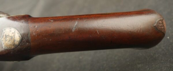 GR-0923-4863, Brass Mounted Canon Barrel Flint Pistol. BLOWOUT - Image 17