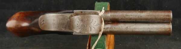GR-1023-4921, Belgium Double Barrel Percussion Boot Pistol. BLOWOUT - Image 2