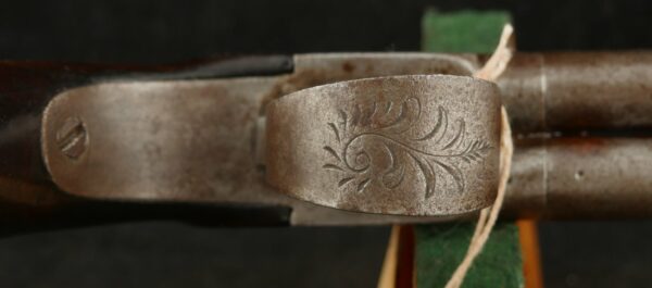 GR-1023-4921, Belgium Double Barrel Percussion Boot Pistol. BLOWOUT - Image 9