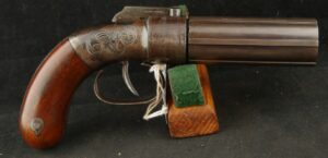 GR-1023-4939, W.W. Marston Double Action Pepperbox. 6 Barrel. BUY NOW
