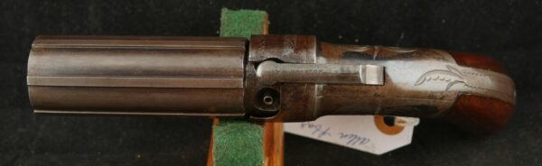 GR-1023-4939, W.W. Marston Double Action Pepperbox. 6 Barrel. BUY NOW - Image 4
