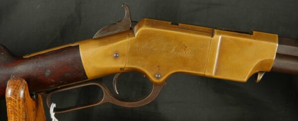 079-1123-8573, Inscribed and identified Winchester M-1860 1st Model Henry Rifle. BUY NOW - Image 6