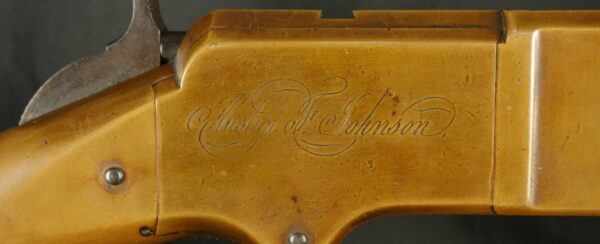 079-1123-8573, Inscribed and identified Winchester M-1860 1st Model Henry Rifle. BUY NOW - Image 7