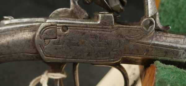 GR-1123-4966, Pair of small size all metal single shot English pistols, box lock style. BUY NOW - Image 16