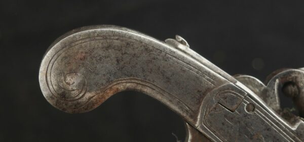 GR-1123-4966, Pair of small size all metal single shot English pistols, box lock style. BUY NOW - Image 17