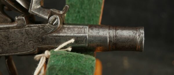 GR-1123-4966, Pair of small size all metal single shot English pistols, box lock style. BUY NOW - Image 20