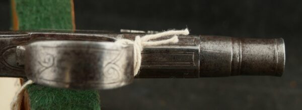 GR-1123-4966, Pair of small size all metal single shot English pistols, box lock style. BUY NOW - Image 23