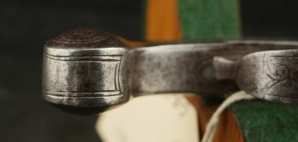 GR-1123-4966, Pair of small size all metal single shot English pistols, box lock style. BUY NOW - Image 24