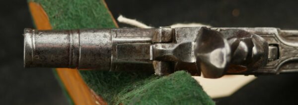 GR-1123-4966, Pair of small size all metal single shot English pistols, box lock style. BUY NOW - Image 28
