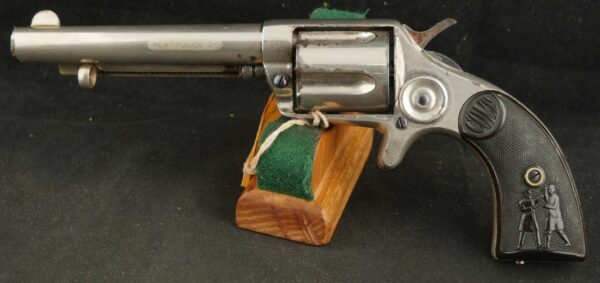 GR-1123-4979, Colt Cop and Thug .38 CF, 5 shot. 90% original nickel. BUY NOW