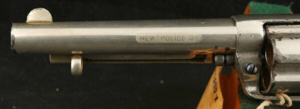 GR-1123-4979, Colt Cop and Thug .38 CF, 5 shot. 90% original nickel. BUY NOW - Image 6