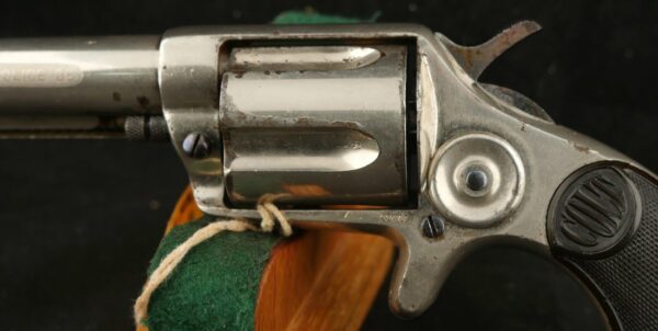 GR-1123-4979, Colt Cop and Thug .38 CF, 5 shot. 90% original nickel. BUY NOW - Image 8