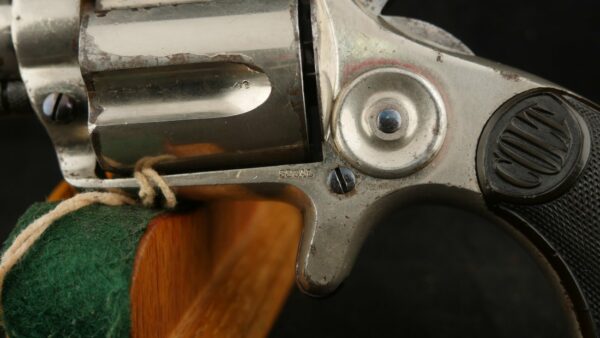 GR-1123-4979, Colt Cop and Thug .38 CF, 5 shot. 90% original nickel. BUY NOW - Image 12