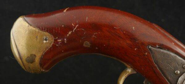 GR-1123-4984, Single Shot Flint English Goff Pistol. Dated 1785. BLOWOUT - Image 16
