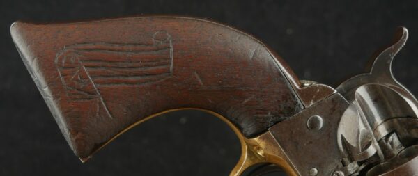 GR-1123-5007, USN Colt M-1851 Navy Converted to .38 CF, 6 shot. BUY NOW - Image 8