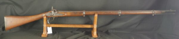 GR-0124-5016, Enfield Rifled Musket dated 1863 with Crown behind the lock. BLOWOUT