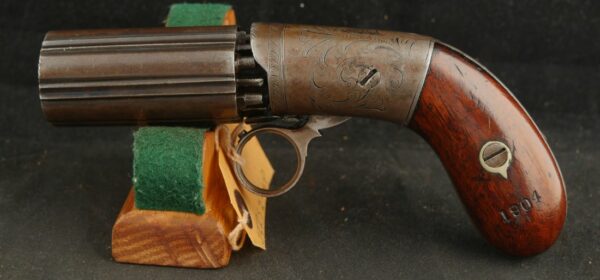 079-0124-8545, Blunt and Symns .31 cal, 5 shot pepperbox. BUY NOW - Image 9