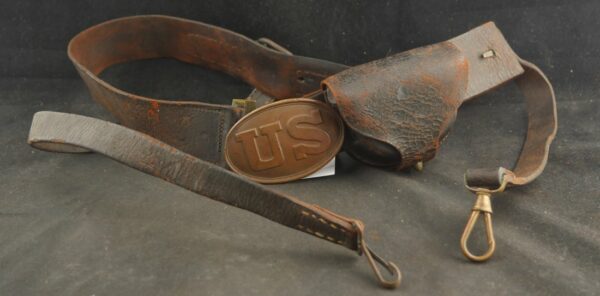 GR-0124-5025, Civil War Cavalry Rig with M-1860 Sabre, scabbard, Remington M-1858 Army with holster. BUY NOW - Image 21