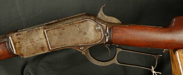 079-0124-7130, Winchester M-1876 Octagon Barrel Rifle with 28 inch barrel in 45-60. - Image 7