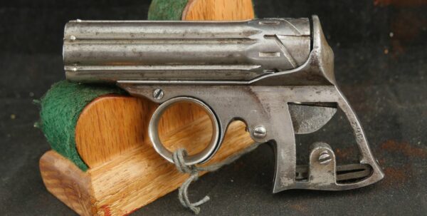 GR-0124-4992, Remington Zig-Zag .22 Cal, 6 shot pepperbox. BUY NOW - Image 5