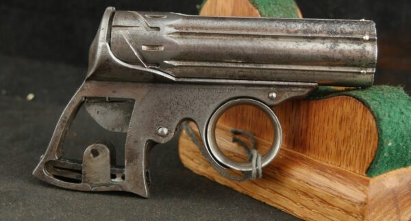 GR-0124-4992, Remington Zig-Zag .22 Cal, 6 shot pepperbox. BUY NOW - Image 6