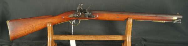 GR-0224-6001, English Militia Cavalry Carbine in original flint. BUY NOW