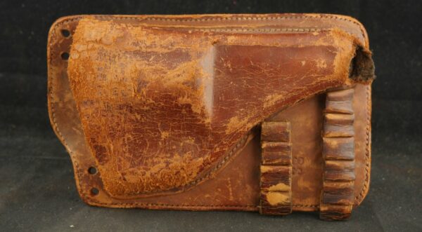 GR-0324-6002, Excellent Smith & Wesson .38 Safety Hammerless. In holster. BUY NOW - Image 7
