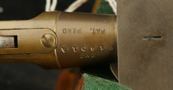 GR-0324-6032, Reproduction 3 Barrel Percussion Duck Foot Pistol. BLOWOUT - Image 10