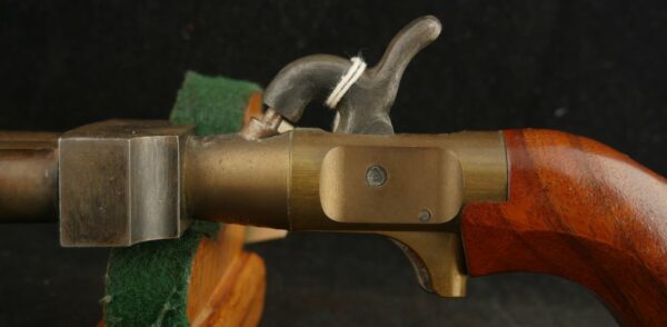 GR-0324-6032, Reproduction 3 Barrel Percussion Duck Foot Pistol. BLOWOUT - Image 13