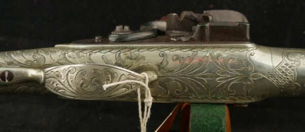 GR-0124-4969, Silver Stocked Ottoman Empire Single Shot. German Silver. BUY NOW - Image 9