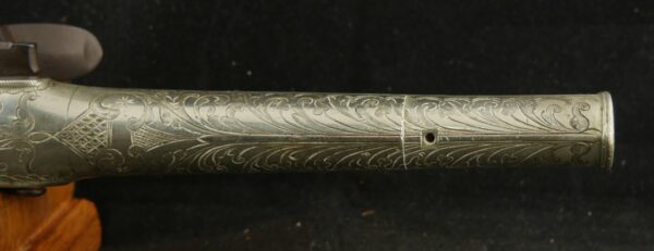 GR-0124-4969, Silver Stocked Ottoman Empire Single Shot. German Silver. BUY NOW - Image 10