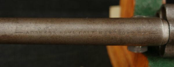 079-0224-7186, Inscribed Early Colt M-1862 Police with 6 1/2. BUY NOW - Image 17