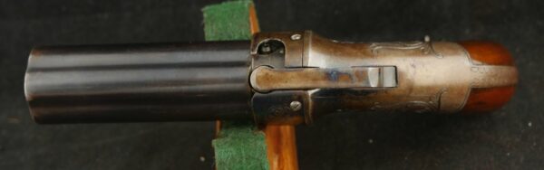 079-0324-8640, Allen and Thurber 6 shot .31 cal pepperbox with. BUY NOW - Image 3