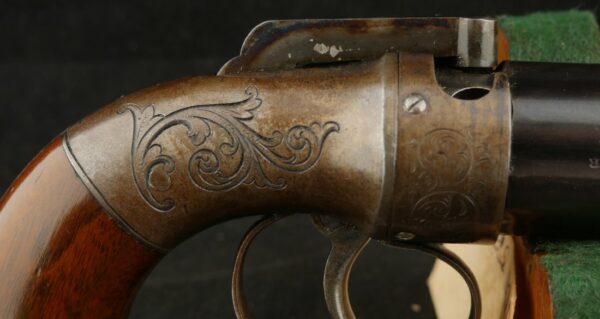 079-0324-8640, Allen and Thurber 6 shot .31 cal pepperbox with. BUY NOW - Image 5