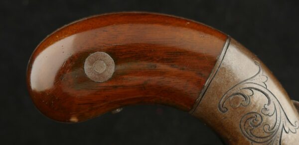 079-0324-8640, Allen and Thurber 6 shot .31 cal pepperbox with. BUY NOW - Image 6