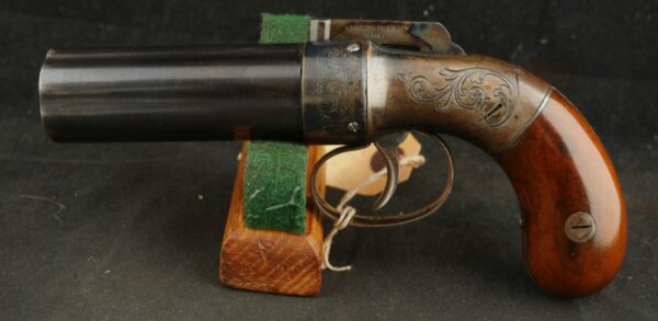 079-0324-8640, Allen and Thurber 6 shot .31 cal pepperbox with. BUY NOW - Image 11