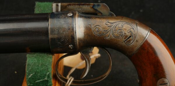 079-0324-8640, Allen and Thurber 6 shot .31 cal pepperbox with. BUY NOW - Image 13