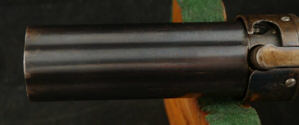 079-0324-8640, Allen and Thurber 6 shot .31 cal pepperbox with. BUY NOW - Image 16