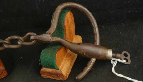 J79-1124-8665 Caveny Invention Co handcuffs with Key. BLOWOUT - Image 12