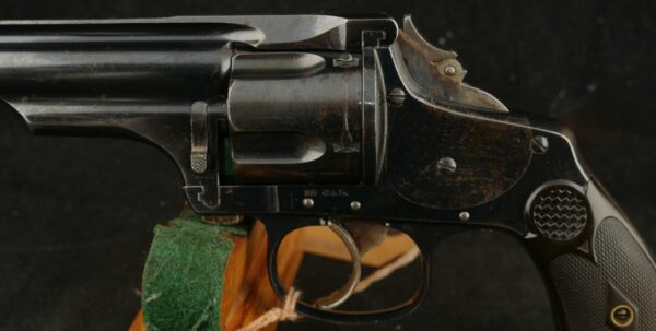 GR-0324-6054, Merwin and Hulbert .38 CF with long 5 1/2 inch barrel. BUY NOW - Image 14