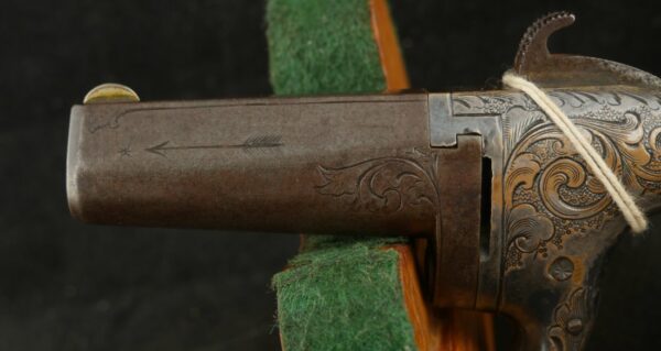 GR-0324-6076, Moore Single Shot Crab Claw .41 RF Pistol. BUY NOW - Image 9