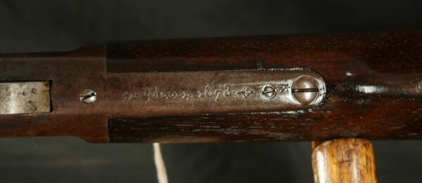 079-0424-8645, Winchester M-1873 Octagon Barrel Rifle 3rd type in 38-40. BUY NOW - Image 16