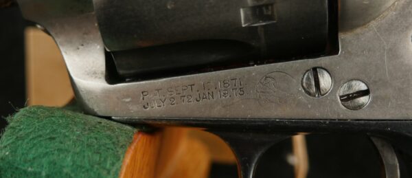 079-0424-7228, Colt SA 44-40 with 7 1/2 inch barrel and roll-dye barrel address. BUY NOW - Image 14